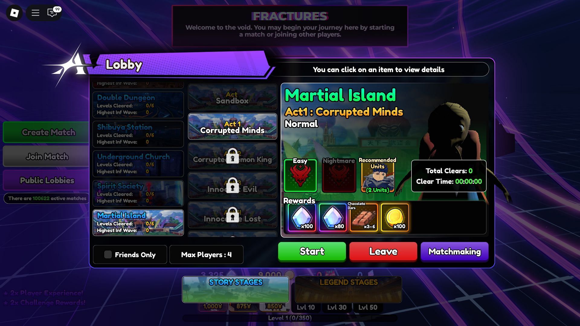 Get the Secret Boo Portal by completing the Martial Lands (Image via Roblox)